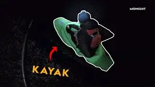 KAYAKING TO AN ABANDONED ISLAND AFTER MIDNIGHT!!
