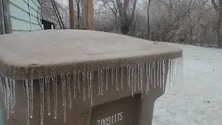 los nag ib hmos nrog lub ntuj no no ua rau dej nag ciaj ua te dej khov lawm os!