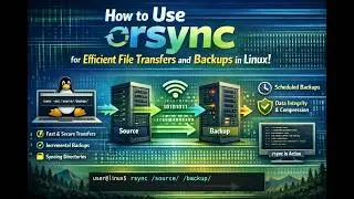 How to Use rsync for Efficient File Transfers and Backups in Linux!