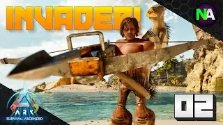 WE GOT INVADED BY A GREMLIN! - Ark Survival Ascended S1 Ep02