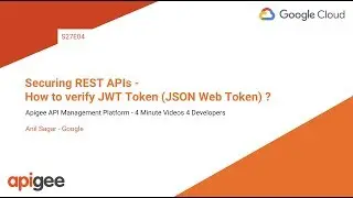 Securing REST APIs - How to Verify JWT Token (JSON Web Token) ? - S27E04