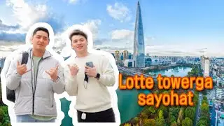 Davron aka va Uzbek doppisi  Seoulda