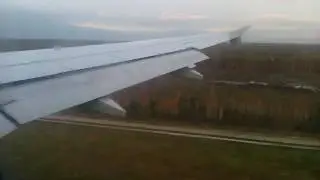 A 319 посадка в Домодедово