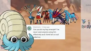 Omanyte sweep legends 🌚 | @Mushroom #pokemonshowdown  #sweep