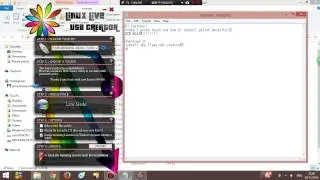 how to install parrot OS at usb drive