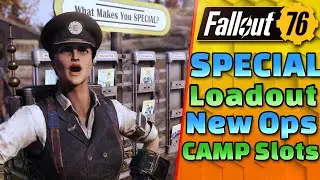 Best UPDATE YET! - FALLOUT 76 - Public Test Server - SPECIAL Loadouts, Camp Slots, New Daily Op