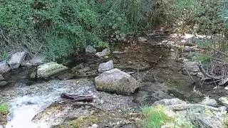 Arroyo de montaña en la Sierra de Cadiz