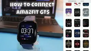 How to connect Amazfit GTS to Phone Zepp  Amazfit  Android App