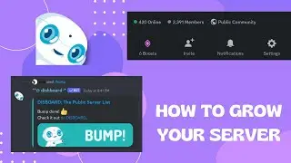 ༊*·˚ How to grow your discord server | Pinky | Tutorial