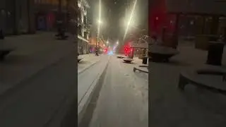 В Нидерландах идёт снег