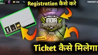 how to registration ffic 2021 spring in freefire/ffic 2021 redeem code/ffic 2021 ticket kaise milega