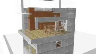 Skecthup Model_4 x 4_Tadao Ando