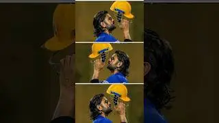 Dhoni Ka Photo Editing 