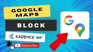 Kadence Blocks: Google Maps