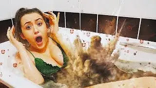 I Spent 24 Hours in COKE AND MENTOS & It was a HUGE Mistake... (Bath Challenge)
