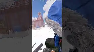 Экстремальная езда в Раст / Rust  #moments  #rust  #funny  #shorts