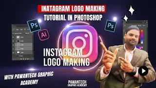 Instagram Logo Making in Photoshop 🔥Step-by-Step Tutorial, 