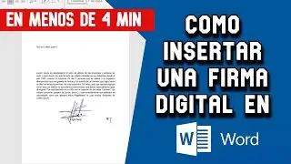 How to Insert a Digital Signature in Word (Transparent and Clean)