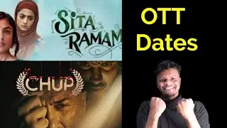 Sita Ramam hindi OTT release date।Chup OTT release date।