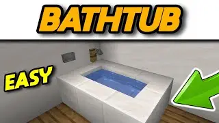 Minecraft Working Bathtub Tutorial 
