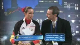 Europei Sheffield LADIES SP -11/28- Isabelle PIEMAN - 27/01/2012