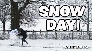 SNOW VLOG! Literal Winter Wonderland...