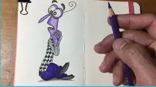 Drawing Fear - Inside Out 2