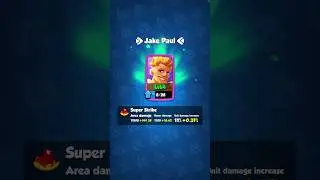 I Just Got A Level 4 Jake Paul In Rush Royale 
