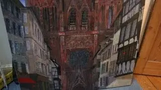 Подмалевок маслом с Шимой / Oil underpainting techniques