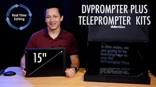 Smart Teleprompter Monitors are now in Datavideo Teleprompter Kits!