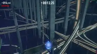 Sonic Frontiers Cyberspace 1-7 Unrestricted Speedrun 14.93