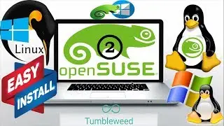 تثبيت توزيعة #OpenSUSE بجانب الونداوز الجزء الثاني