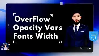Master CSS in Minutes: Overflow, Opacity, Vars, Fonts & Width Explained! 💻 | Learn CSS Fast