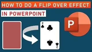 How to do a rotating Flip Over Effect in PowerPoint