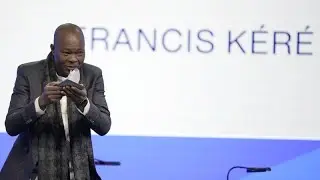 Davos 2024 : l'architecte burkinabé Francis Kéré reçoit un Crystal Award