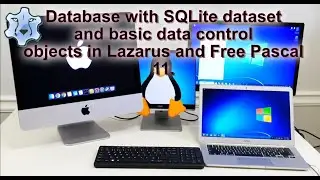 Database with SQLite dataset and basic data control objects in Lazarus and Free Pascal 