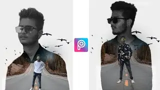 Double Exposure Picsart Photo Editing Tutorial - New Picsart Viral Editing - New Editing World