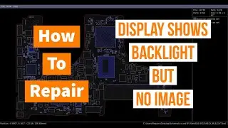 Macbook Pro 15" 2011 Repair -  Display Shows Backlight but No Image on board 820-2915