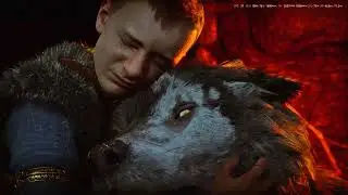 Sad Moment in God of War Ragnarök 2024  On PC