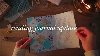 Recent reads | reading journal update | bullet journal ideas | scrapbooking