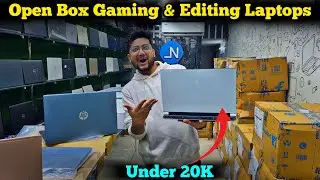 Open Box Gaming & Editing Laptops Under 20k | 70% Off Open Box laptops | Best laptop shop in Delhi