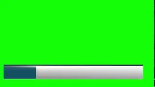 Lower Third_ Blue Slide 01 [Green Screen]