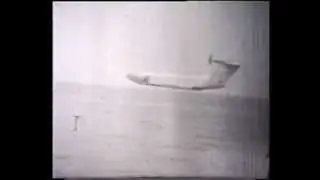 (c)ERWman Проход экраноплана в районе Каспийска август 1990