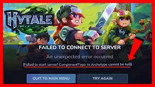 How to Fix Failed to Start Server in Hytale