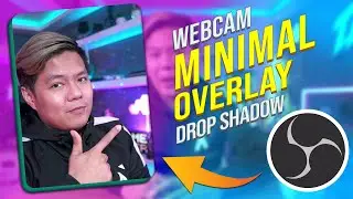 How To Make Minimal Portrait Webcam Overlay For Free!
