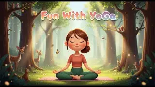 Fun With Yoga - Gentle Seated Yoga for Kids | Stretch & Relax | Calm Yoga Routine for Children