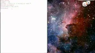 Python Basics - 1 - Print Statement and Variables