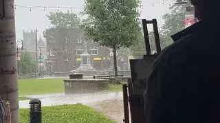Painting in the Rain - ASMR
