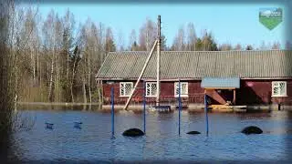 Максатиха. Подтопление улицы Полярная.