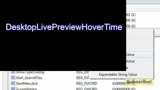 Windows Tip #16 : Making Aero Peek Display Instantly